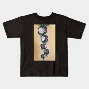 Bass Drum Art Kids T-Shirt